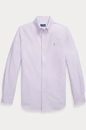 Ralph Lauren Slim fit katoenen Oxford overhemd