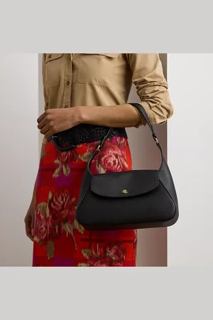 Ralph Lauren Schylar medium gearceerde schoudertas