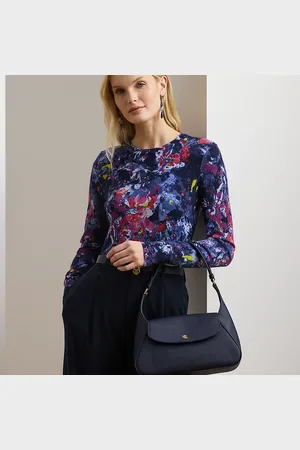 Ralph Lauren Schylar medium gearceerde schoudertas