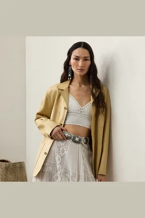 Ralph Lauren Adrianna plongé lamsleren jack