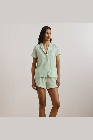 Ralph Lauren Lawn slaapset met boxer en ginghamruit