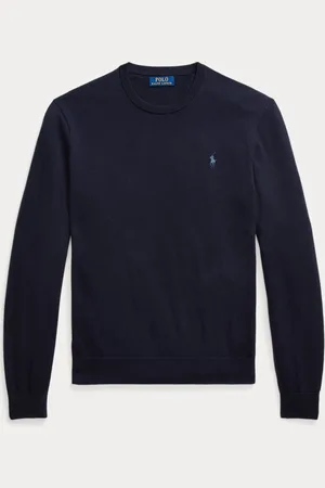 Ralph Lauren Katoen-kasjmier trui met ronde hals