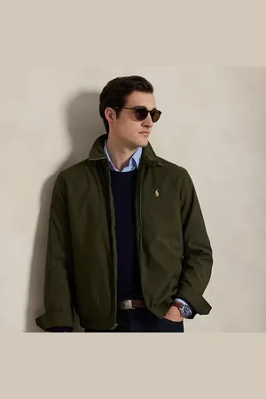 Ralph Lauren Keperstof bi-swing jas