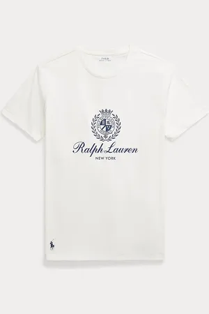 Ralph Lauren Standard fit jersey T-shirt met embleem