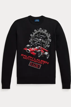 Ralph Lauren Intarsie-gebreide katoenen trui