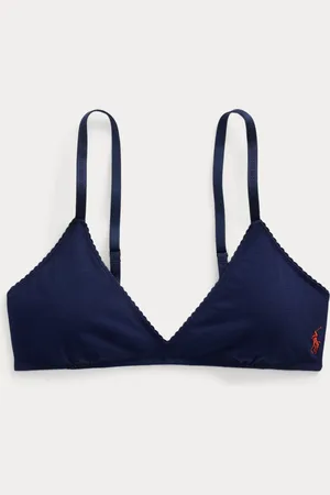 Ralph Lauren Driehoekige bralette met geschulpte rand