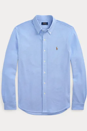 Ralph Lauren Gebreid Oxford overhemd