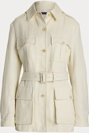 Ralph Lauren Sydney linnen mandweefsel veldjas