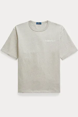 Ralph Lauren Ruimvallend jersey T-shirt met logo