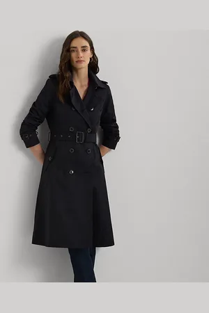 Ralph Lauren Double-breasted trenchcoat met riem