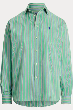 Ralph Lauren Relaxed fit gestreept katoenen overhemd