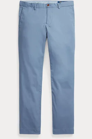 Ralph Lauren Slim fit broek van keperstof