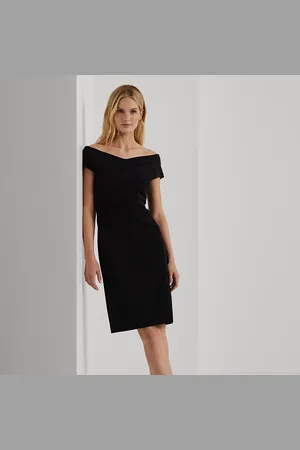 Ralph Lauren Crêpe off-shoulder jurk