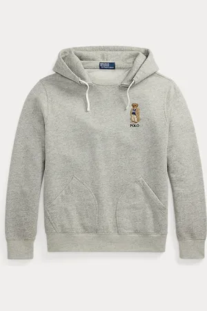 Ralph Lauren Fleece hoodie met Polo Bear