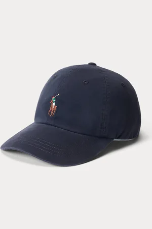 Ralph Lauren Katoenen keperstof baseballpet met Pony