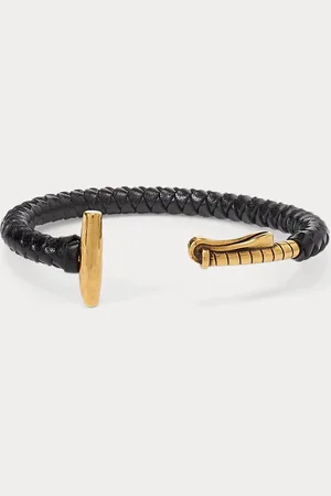 Ralph Lauren Gevlochten verouderde messing armband