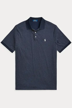 Ralph Lauren Custom slim zacht katoenen Polo-shirt