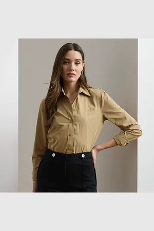 Ralph Lauren Vederlicht katoenen overhemd