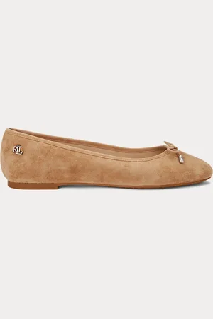 Ralph Lauren Jayna suède platte schoenen