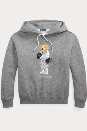 Ralph Lauren Fleece hoodie met Polo Bear