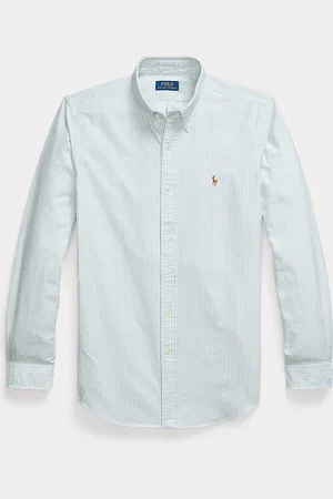 Ralph Lauren Custom fit gestreept Oxford overhemd