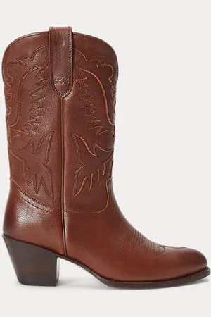 Ralph Lauren Leren cowboylaars