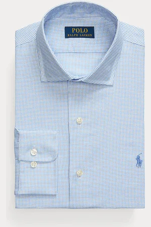 Ralph Lauren Custom fit overhemd met textuur