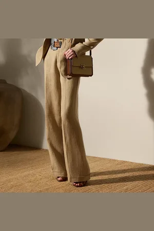 Ralph Lauren Acklie pied-de-poule tweed broek
