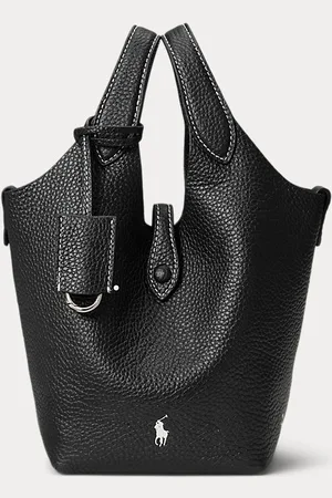 Ralph Lauren Kleine leren Polo Play tas en crossbody