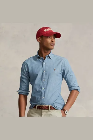 Ralph Lauren Slim fit chambray overhemd