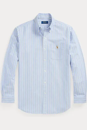 Ralph Lauren Slim fit gestreept Oxford overhemd
