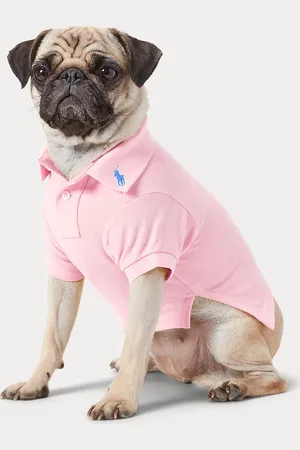 Ralph Lauren Katoenen mesh Polo-shirt voor honden