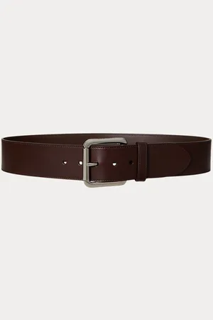 Ralph Lauren Brede vachetta leren riem