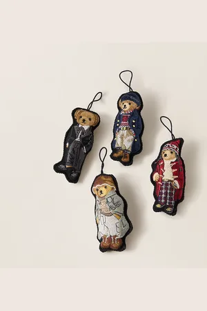 Ralph Lauren Ornamentenset met Holiday Polo Bear
