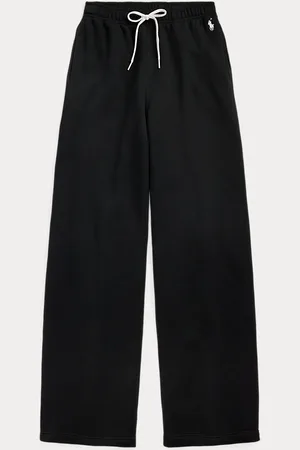 Ralph Lauren Fleece joggingbroek met wijde pijp