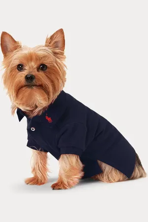 Ralph Lauren Katoenen mesh Polo-shirt voor honden