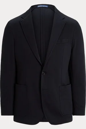 Ralph Lauren Polo Soft tailored gebreid mesh colbert