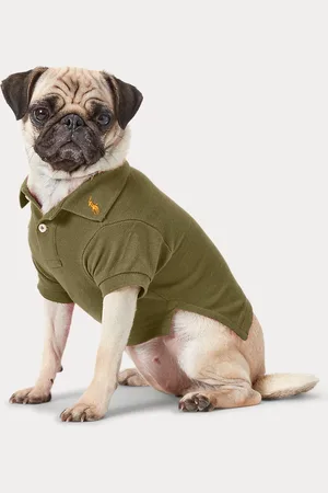 Ralph Lauren Katoenen mesh Polo-shirt voor honden
