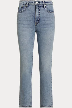 Ralph Lauren Enkellange jeans met hoge taille