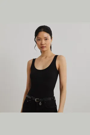 Ralph Lauren Stretchkatoenen tanktop