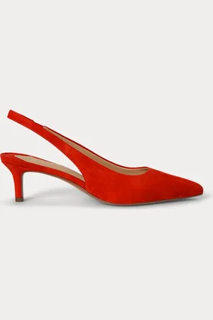 Ralph Lauren Lolah II suède slingback pump