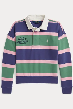 Ralph Lauren Gestreept terry rugbysweatshirt