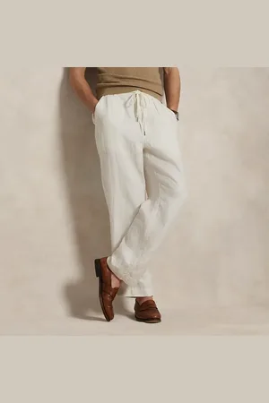 Ralph Lauren Lateef relaxed fit linnen broek