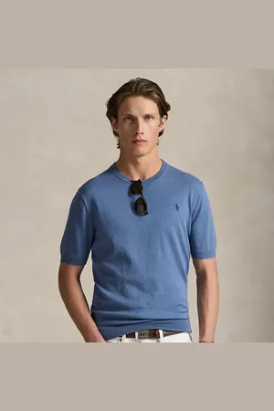 Ralph Lauren Katoenen trui met korte mouw