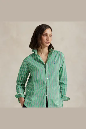Ralph Lauren Relaxed fit gestreept katoenen overhemd