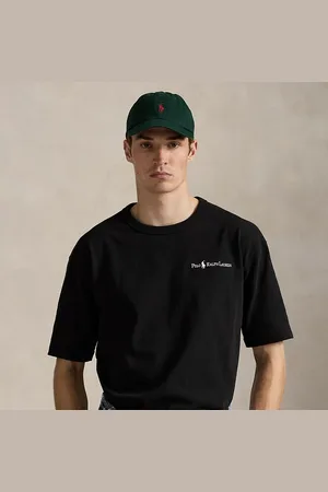 Ralph Lauren Ruimvallend jersey T-shirt met logo