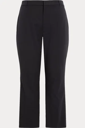 Ralph Lauren Plus Size - Dubbelzijdige stretchkatoenen broek