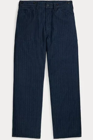 Ralph Lauren Vintage 5-pocket indigo keperstof broek