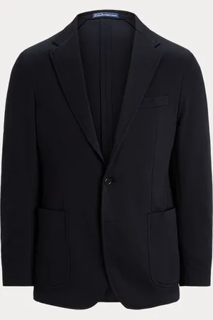 Ralph Lauren Polo Soft tailored gebreid mesh colbert