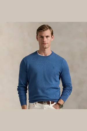Ralph Lauren Katoen-kasjmier trui met ronde hals